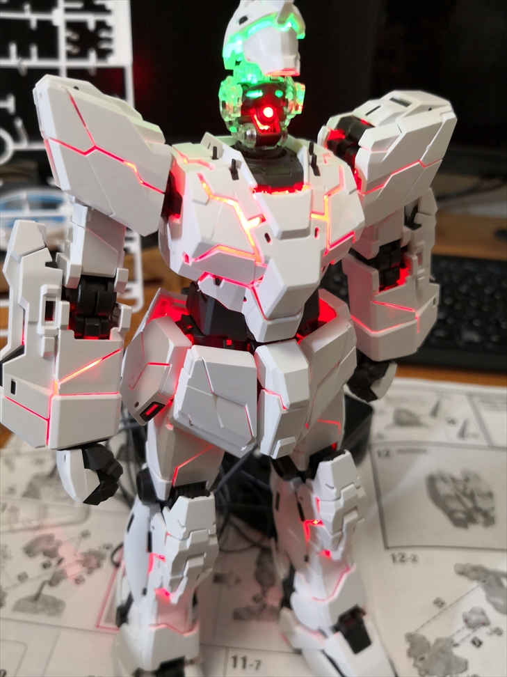 MGEXユニコーンガンダムVer.Ka【RX-0】制作